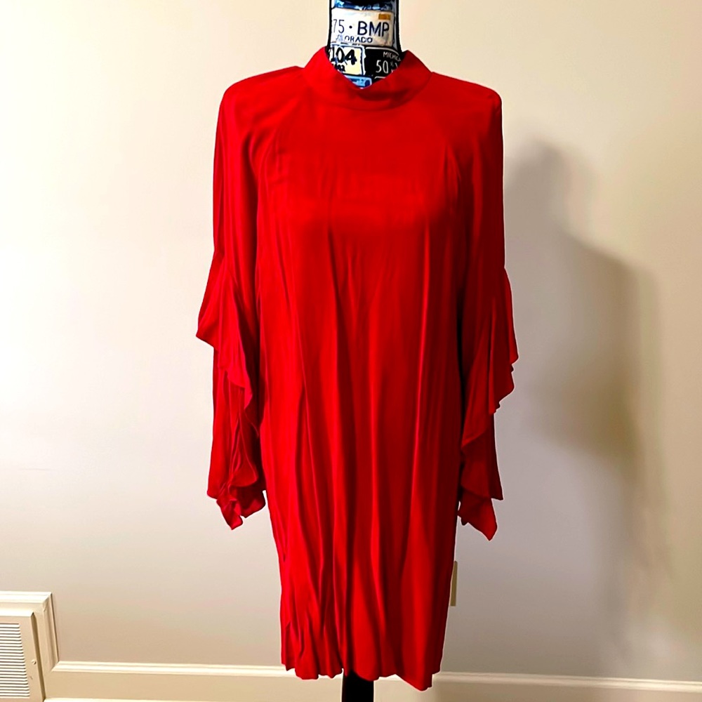 Not so simple Red 👗 Dress size US 14.